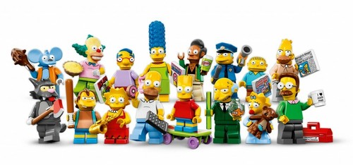 Lego simpsons series - series, 1