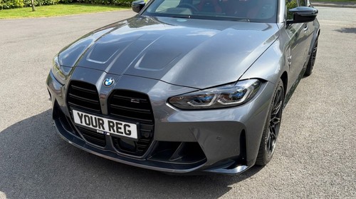 Car number plate holders - 2x,