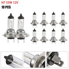 H7 Bulbs 477 499 12v 55W PX26d Car headlight Halogen Bulb New Boxed * 10 PACK *