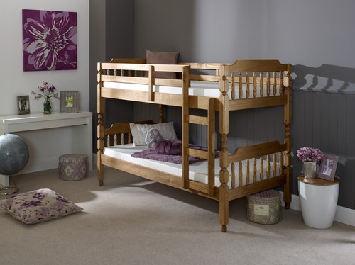 Kids colonial bunk bed - bed, frame