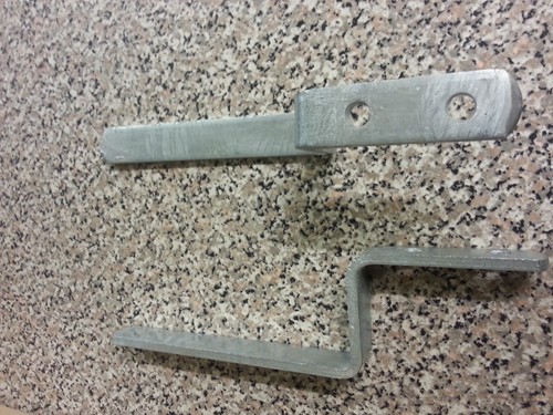 Galvanised slip rail - x,