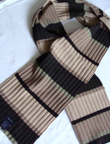 Gant long knitted scarf - gant, wool