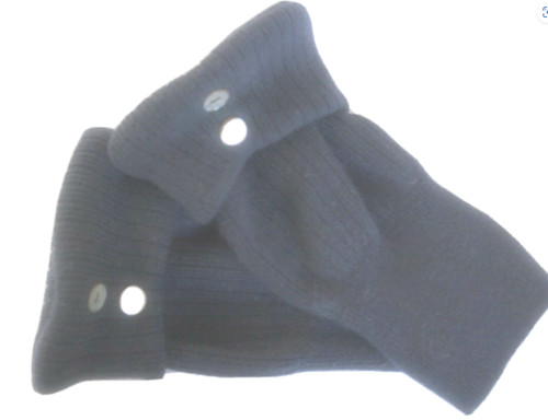 Fingerless gloves blue - fingerless, navy