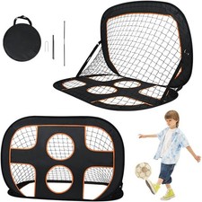 Football Goal Pop Up Goal Net Football Folding Soccer Training Equipment for Kid