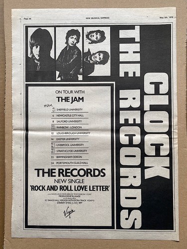 The records tour - records, with