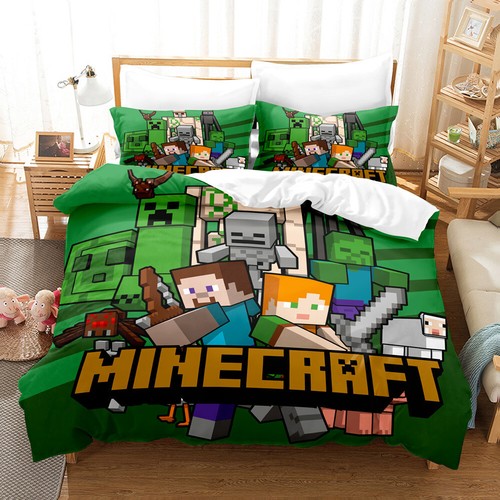 Minecraft quilt duvet doon - duvet,