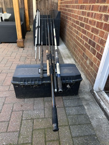 Job lot fishing rods bundle - lot,