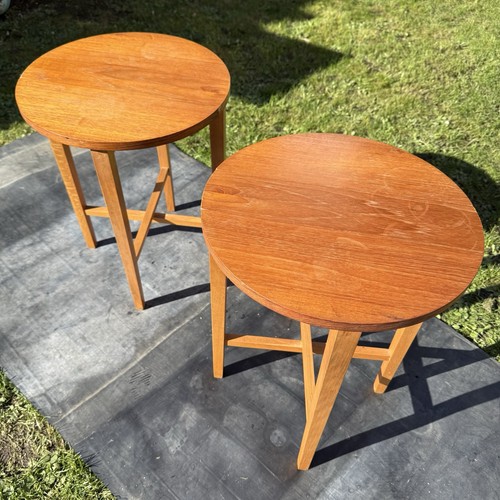 Vintage wooden coffee side - wooden,