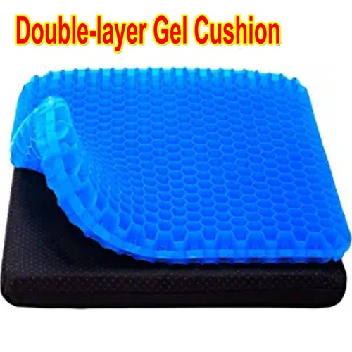 Gel seat cushion with - gel, non-slip