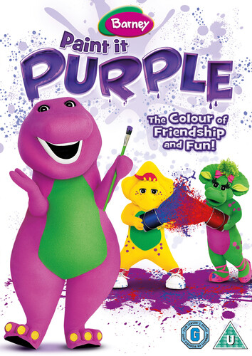 Barney paint purple - barney:, dvd