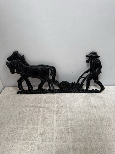 Cast iron relief plough - plough, horse
