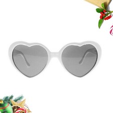  Peach Heart Special Effects Glasses Interesting Eyewear Light Diffraction