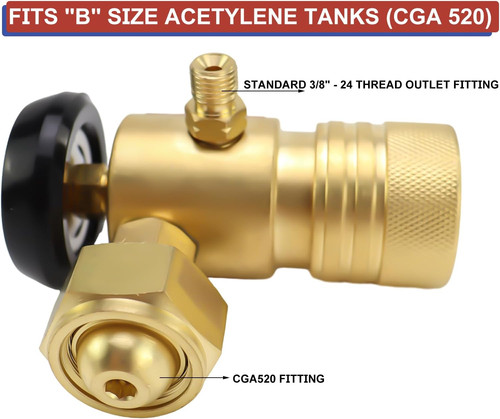 Cga520 acetylene - cga520,
