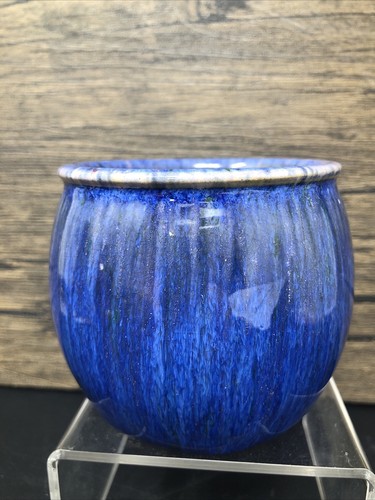Langley mill blue vase - langley, no
