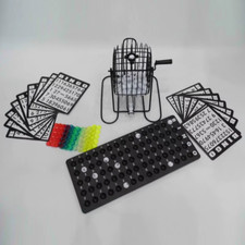 Bingo lottery machine - machine, steel