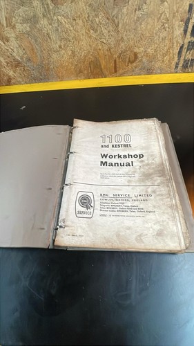 1100 kestrel workshop manual - &,