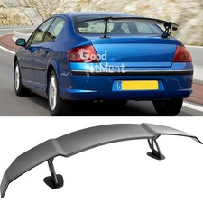 56'' Gloss Rear Boot Trunk Spoiler Wing GT Style For Peugeot 206 207 407 Saloon