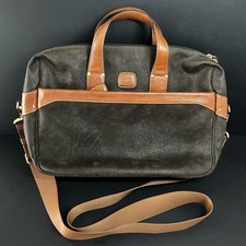 VINTAGE BRICS BROWN LEATHER