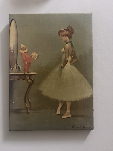 Lovely copy painting clown - painting,