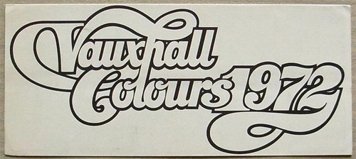 Vauxhall cars exterior - vauxhall,