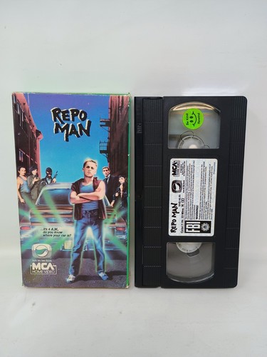 Repo man vhs tape - repo, (1984)