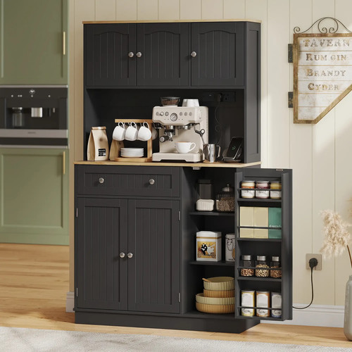 Tall kitchen cupboard charging - tall,