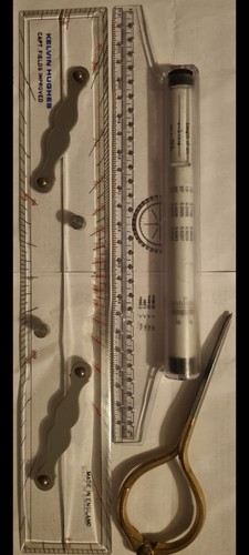 Vintage rolling ruler - vintage,