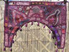 Indian Handmade Toran, Colourful Wall Hanging, Door Decor Curtain, Boho Hippie