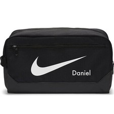 Personalised Nike Brasilia Shoe Boot Bag, Boys Football Rugby Kids Sports Footy