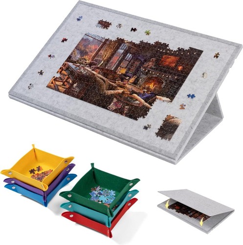 Jigsaw puzzle table tilting - table,