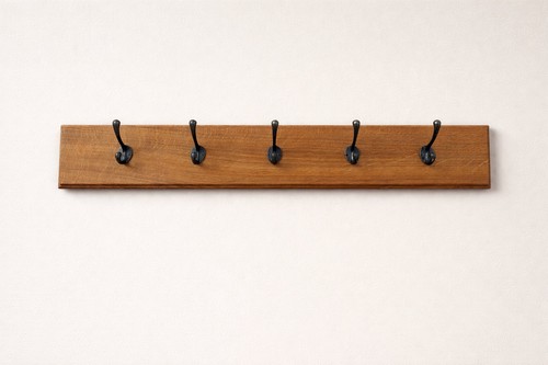 Solid oak wall - oak, coat