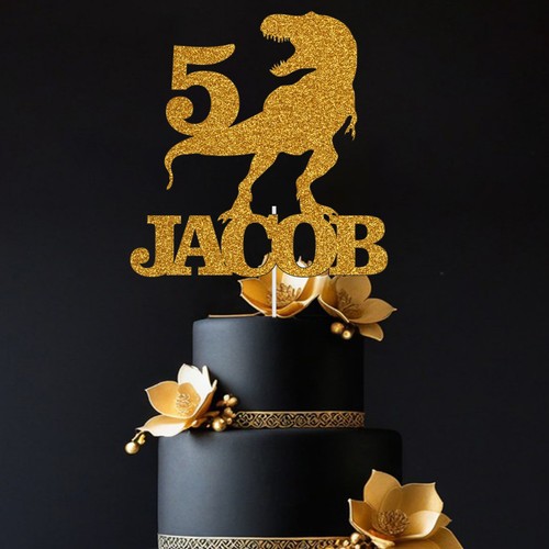 Dinosaur cake topper - dinosaur,