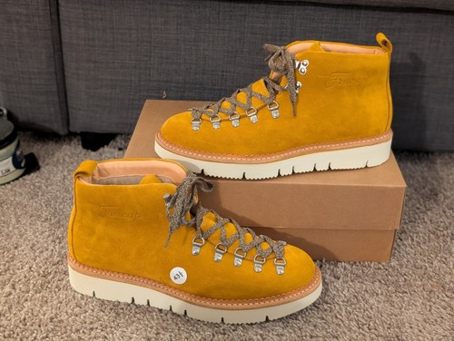 Fracap boots yellow - fracap,