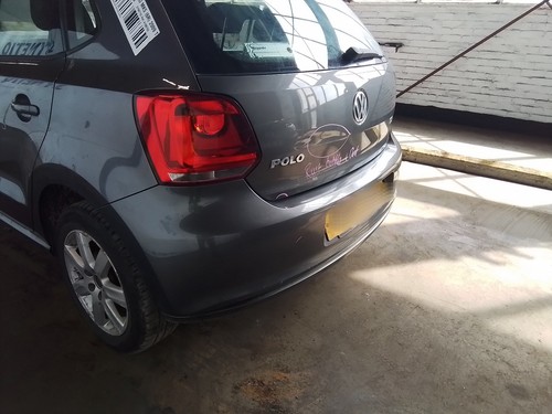 Rear bumper grey volkswagen - rear,