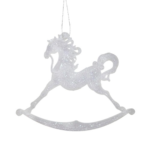 14cm rocking horse christmas - 14cm,