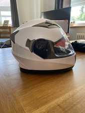 YEMA- YM- 925- Motorcycle Helmet, Colour Black, Size Medium, Flip- Up Visor