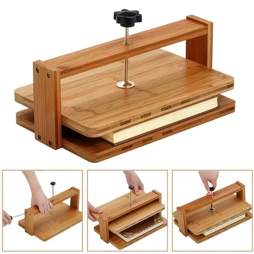 Wooden book press practical - wooden,