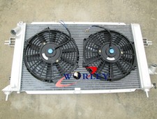FOR Opel Vauxhall Astra VXR Z20LEH Turbo Engine Alloy Aluminum Radiator + FANS
