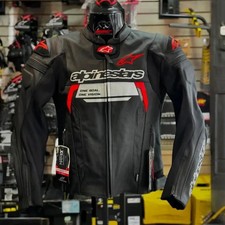 Alpine Racing Leather star Men Motorcycle CE Armored Vintage Racing Jacket