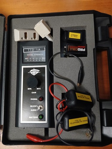 Vintage ttd bug detector - ttd-1a,