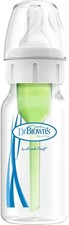 Dr. Brown's Options+ Anti-Colic Baby Bottle, Narrow Neck, 120ml, 1 Pack