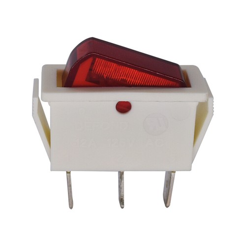 Rocker switch 3pin - rocker, lamp