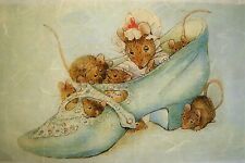 Rice Paper Decoupage Scrapbook Craft Sheet Mouse 650