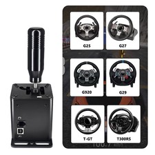 PC USB H Gear Shifter For Logitech G29 G27 G25 G920 T300RS/GT Sim Racing Game