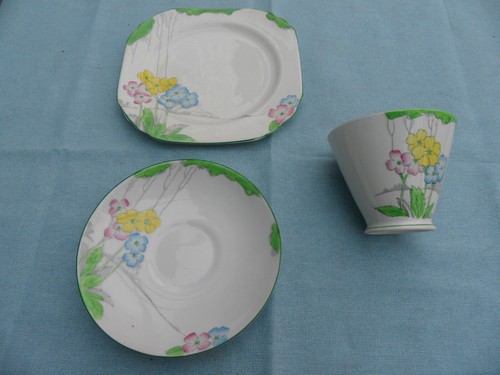 Vintage art deco china - vintage, tea