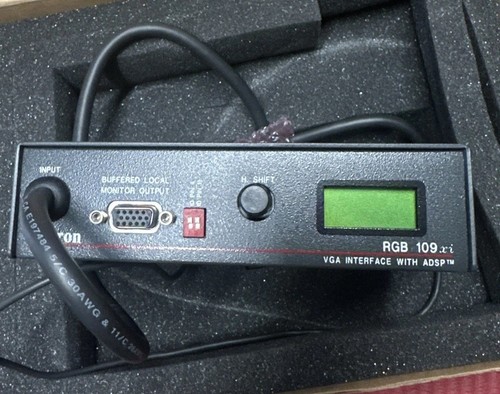 Extron rgb 109xi rgb109xi - extron, /