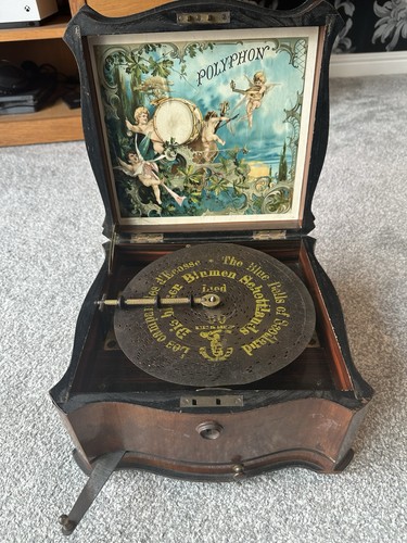 Polyphon german music - polyphon, box
