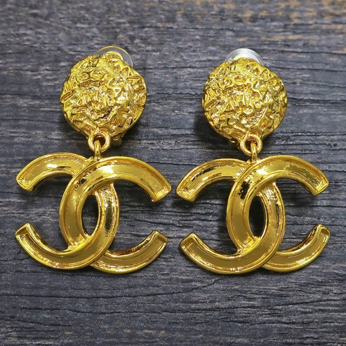 Chanel gold plated logos - plated, cc
