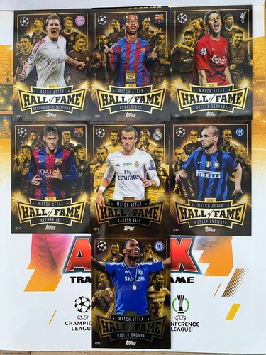Topps match attax hall - match, 25/26