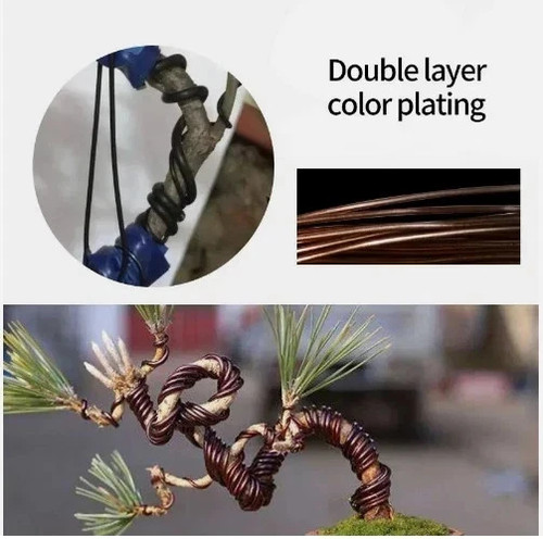 Aluminum bonsai wire garden - aluminum,